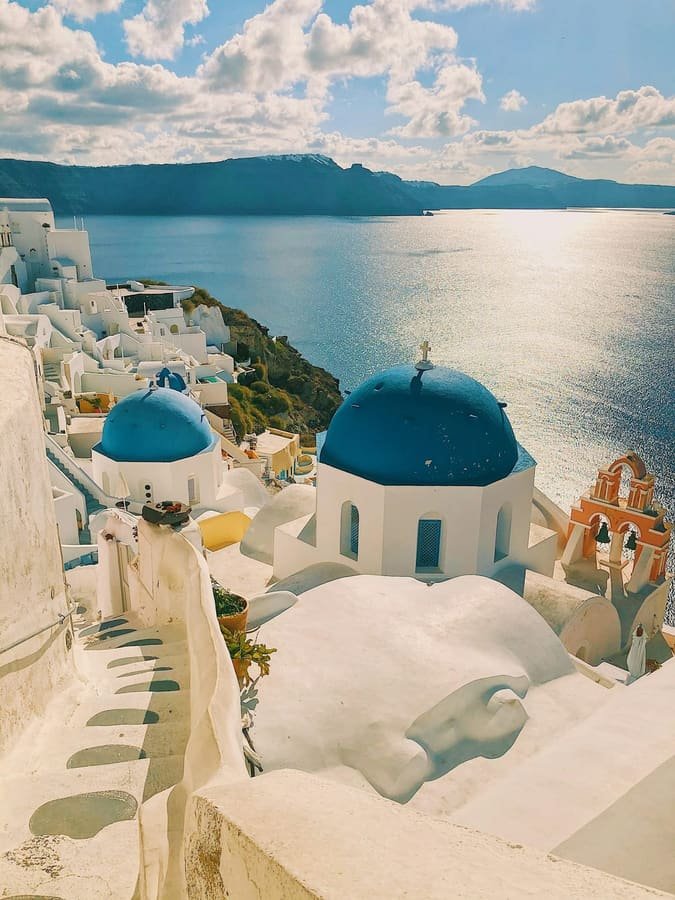 Akrotiri and the Santorini caldera