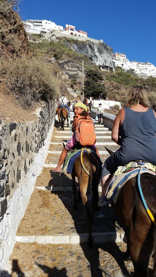 The Fira to Oia caldera-rim path, Santorini
